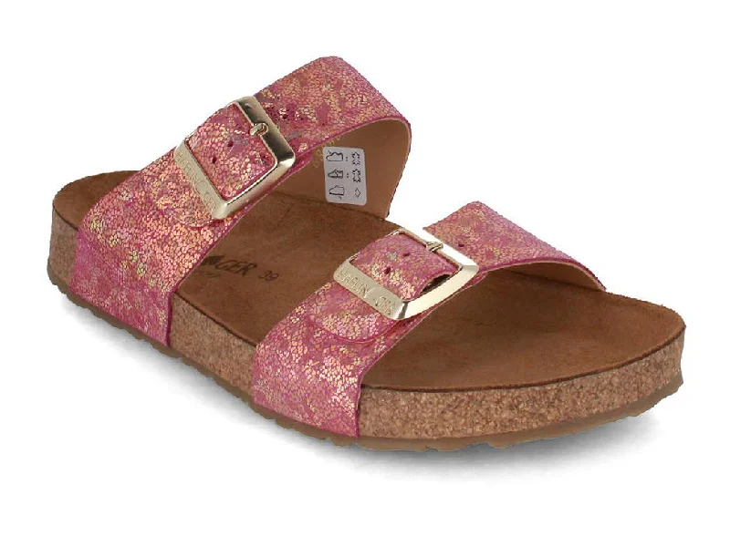 HAFLINGER Women Sandals 'Bio Andrea', rose multi