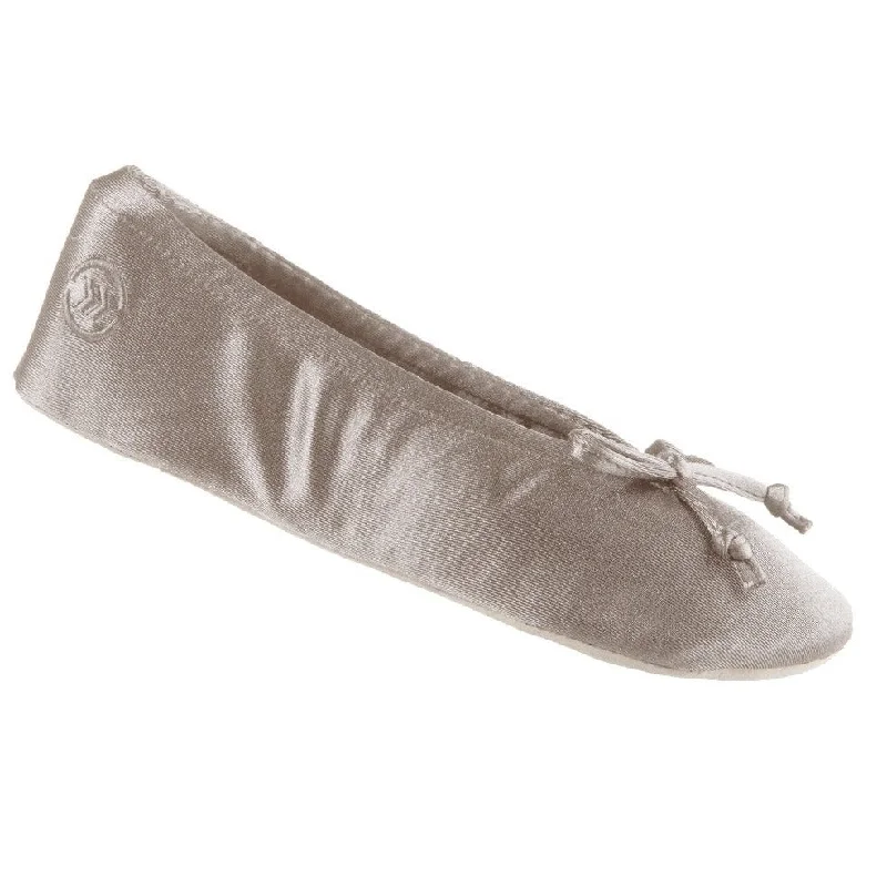 Women’s Satin Ballerina Slippers with Satin Bow