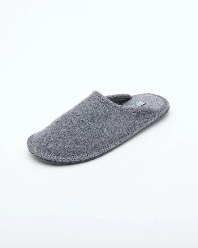 Women's Boiled Wool Stella Slipper Grey