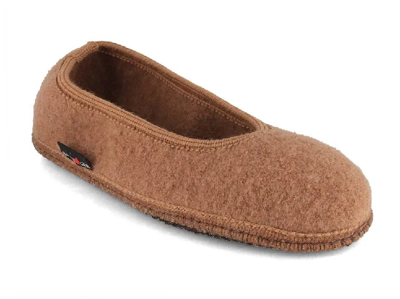 HAFLINGER Women Felt Ballerina 'Marina', camel