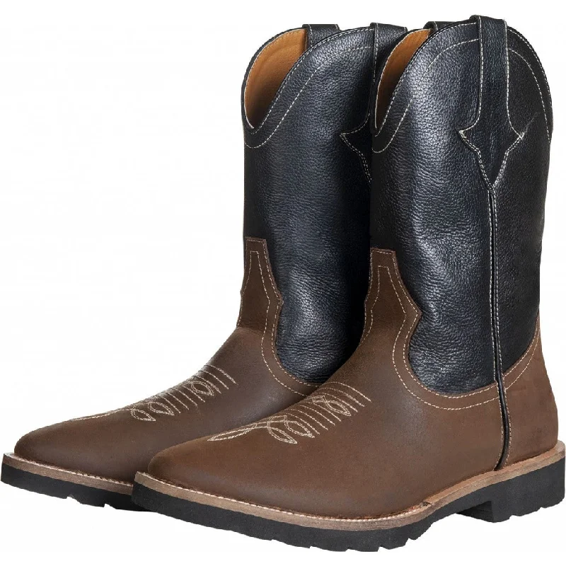 Western boots -Soapestone-