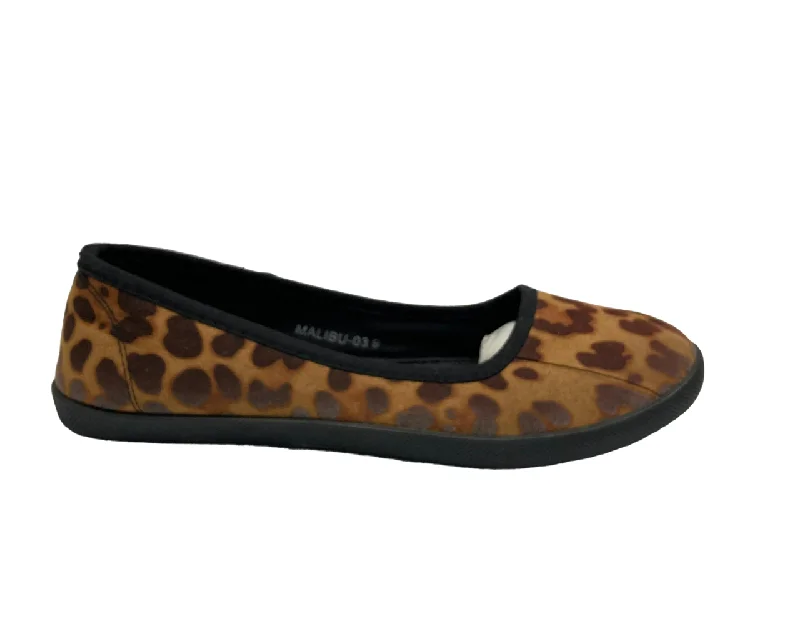 Refresh Malibu Women's Flats Leopard Print