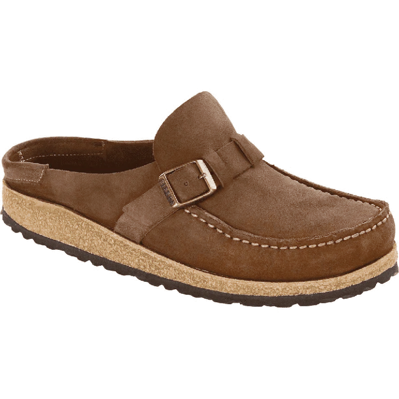 Buckley Unlined Moc-Toe Clog in Tea