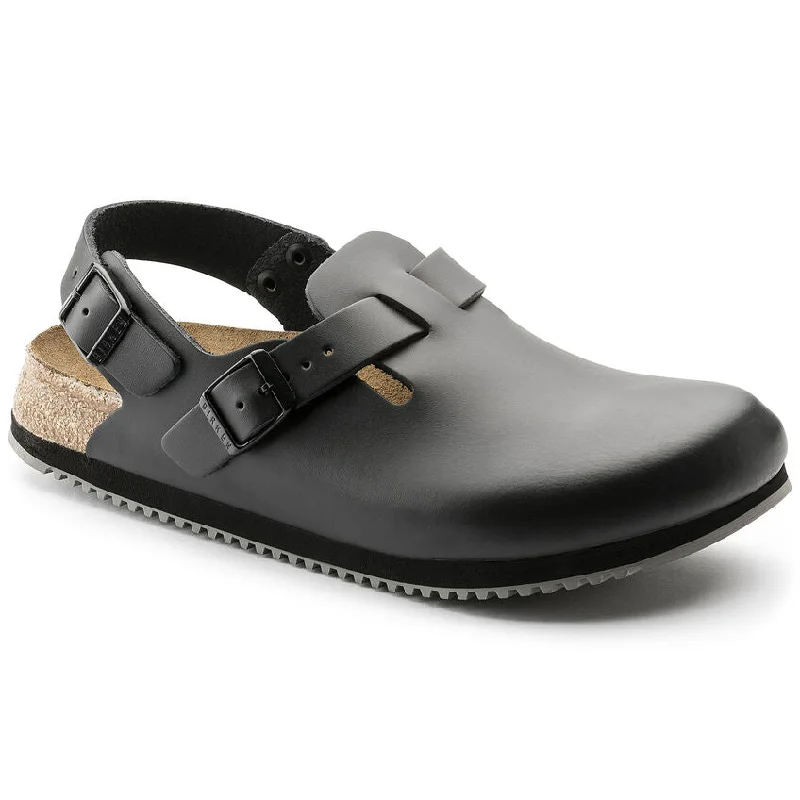 Tokio Super Grip Slip-Resistant Clog in Black