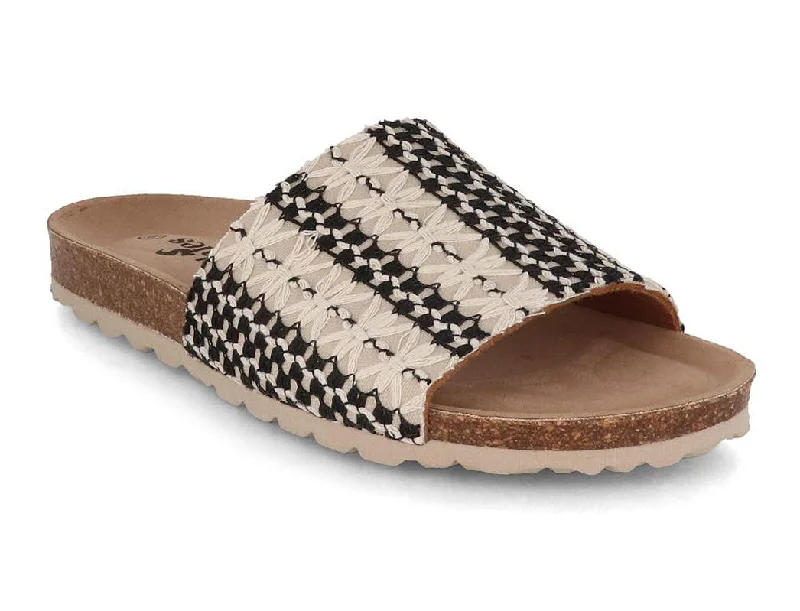 Thies Women Eco Boho 'Pool Slide', taupe