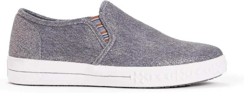 Muk Luks Women's Street Savvy Sneaker-Blue Loafer