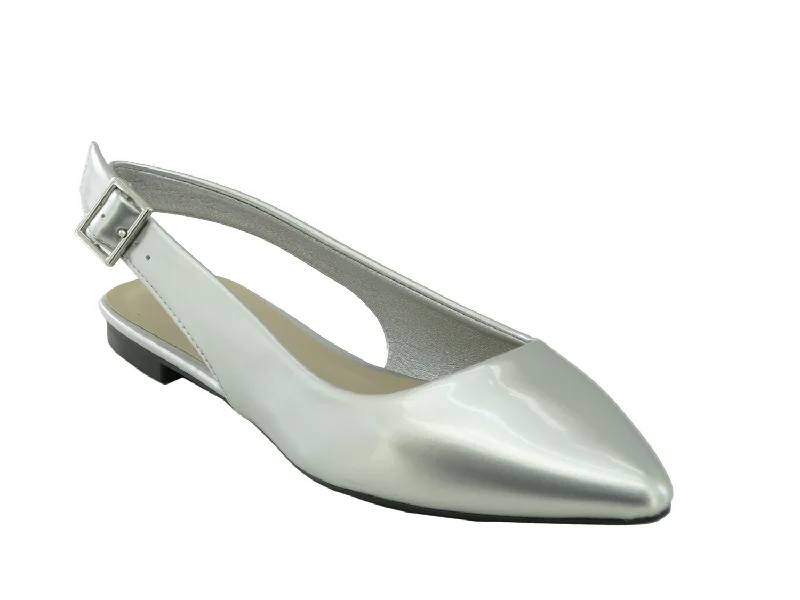 81195308, Ladies Shoes JACE-1  Silver Pierre Dumas