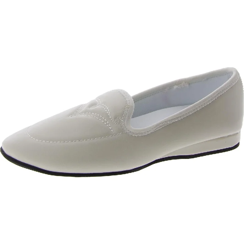 Array Womens Mabel Faux Leather Slip On Loafers