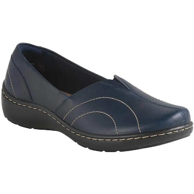 Clarks Womens Cora Meadow Comfort Insole Slip On Loafers