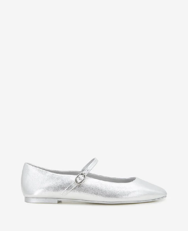 Jasper Metallic Leather Ballet Flat