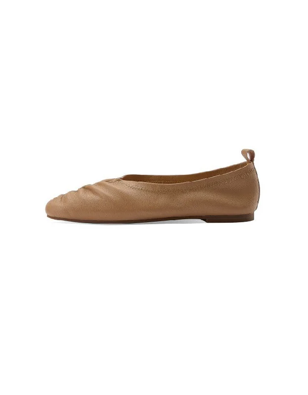 Lightweight Soft Leather Flats | Nurse Shoes