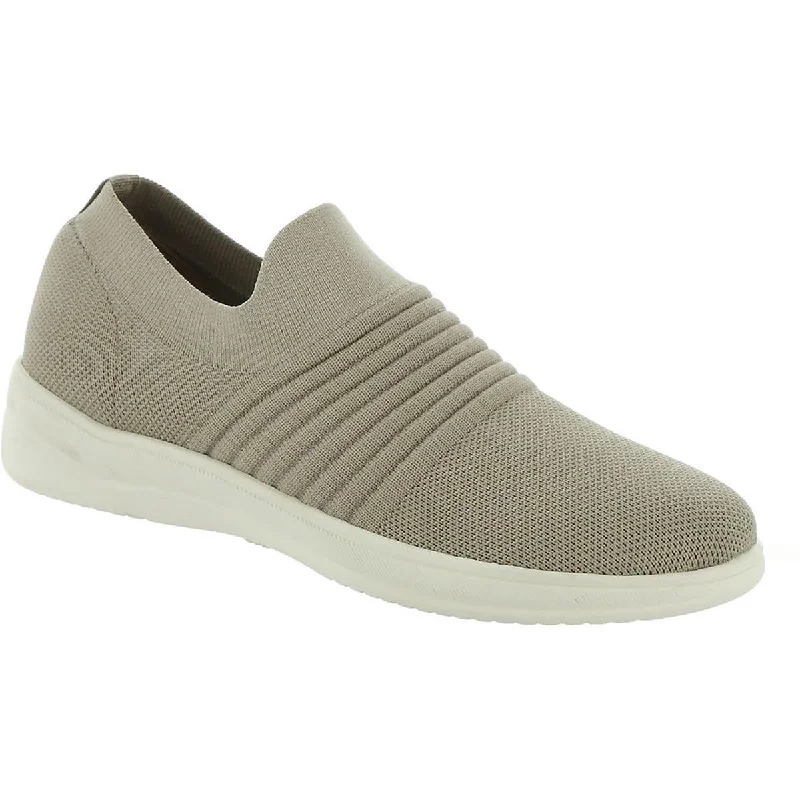 Array Womens Gabby Padded Insole Knit Slip-On Sneakers