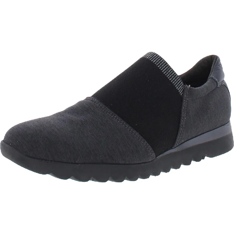 Munro Womens KJ Leather Lifestyle Slip-On Sneakers