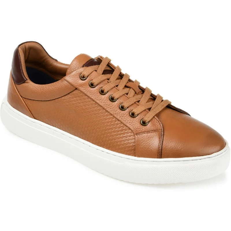 Thomas & Vine Womens Leather Lace Up Casual And Fashion Sneakers