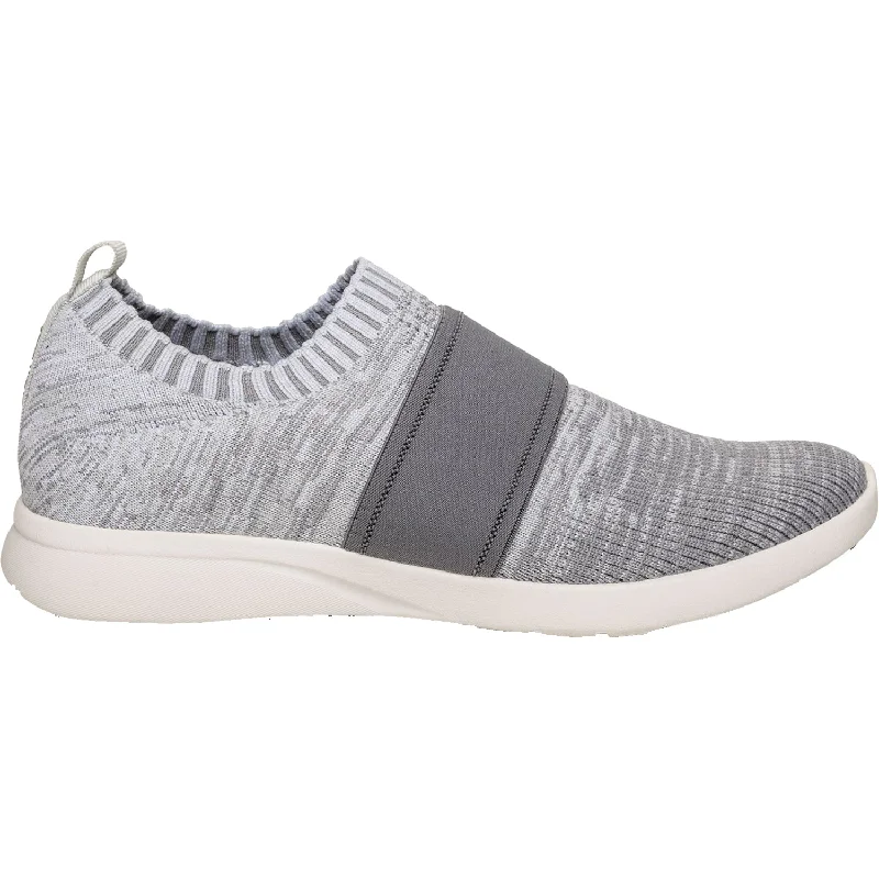 Women's Aetrex Demi Grey Knit Fabric