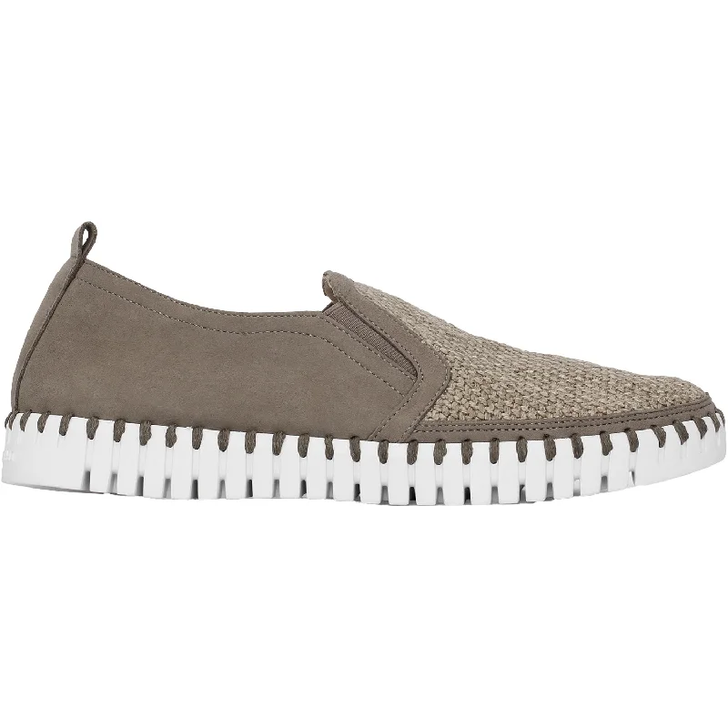 Women's Ilse Jacobsen Tulip 3877 Slip On Falcon Synthetic