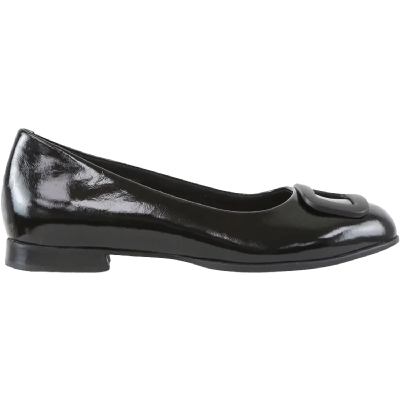 Women's Munro Gianna Black Semi Patent