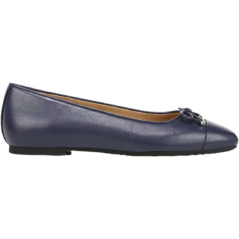 Women's Vionic Klara Navy Leather