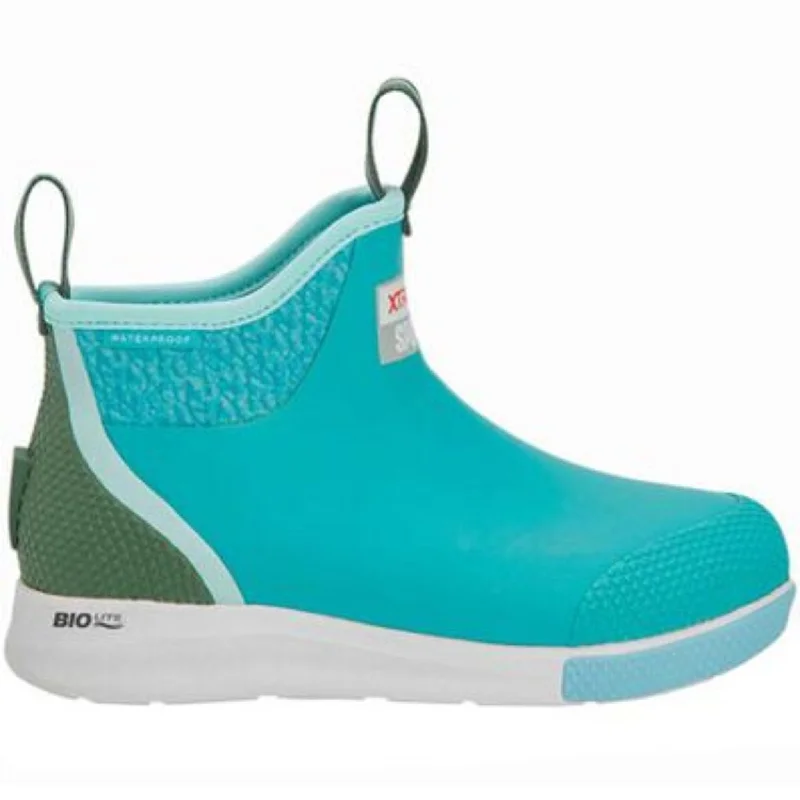 Xtratuf Women's 6 Inch Ankle Deck Boot Sport - Teal